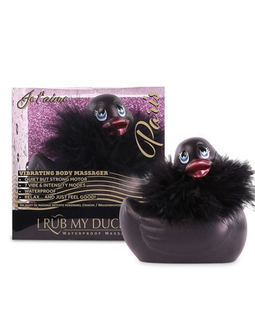 je frotte mon duckie 2.0 | canard vibrant paris (noir)